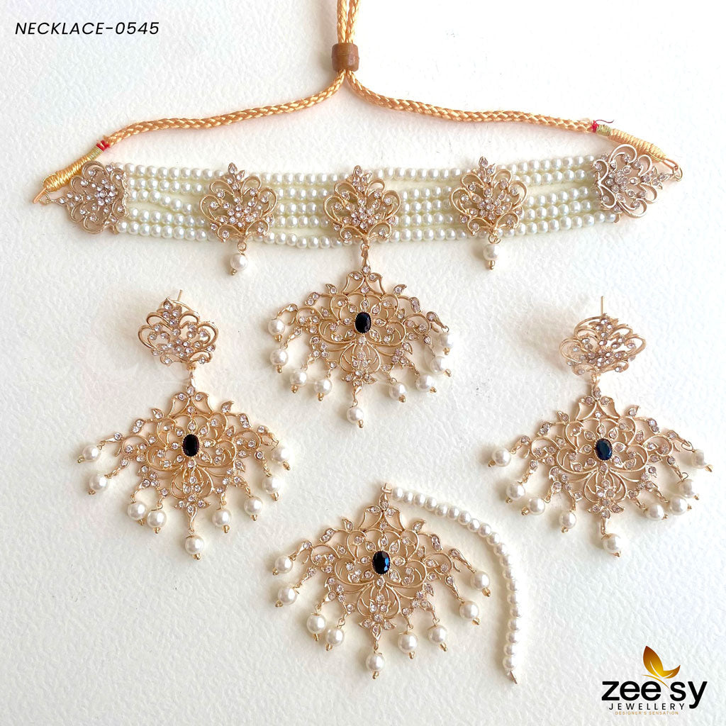 Sunflower Necklace-0545 - by - Libasekhas UK - Registered Vendor of : Zeesy - 100% Original Designer Dresss