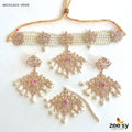 Sunflower Necklace-0545 - by - Libasekhas UK - Registered Vendor of : Zeesy - 100% Original Designer Dresss
