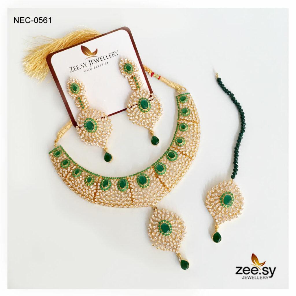 Necklace-0561 - by - Libasekhas UK - Registered Vendor of : Zeesy - 100% Original Designer Dresss
