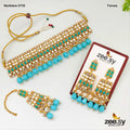 Necklace-0705 - by - Libasekhas UK - Registered Vendor of : Zeesy - 100% Original Designer Dresss