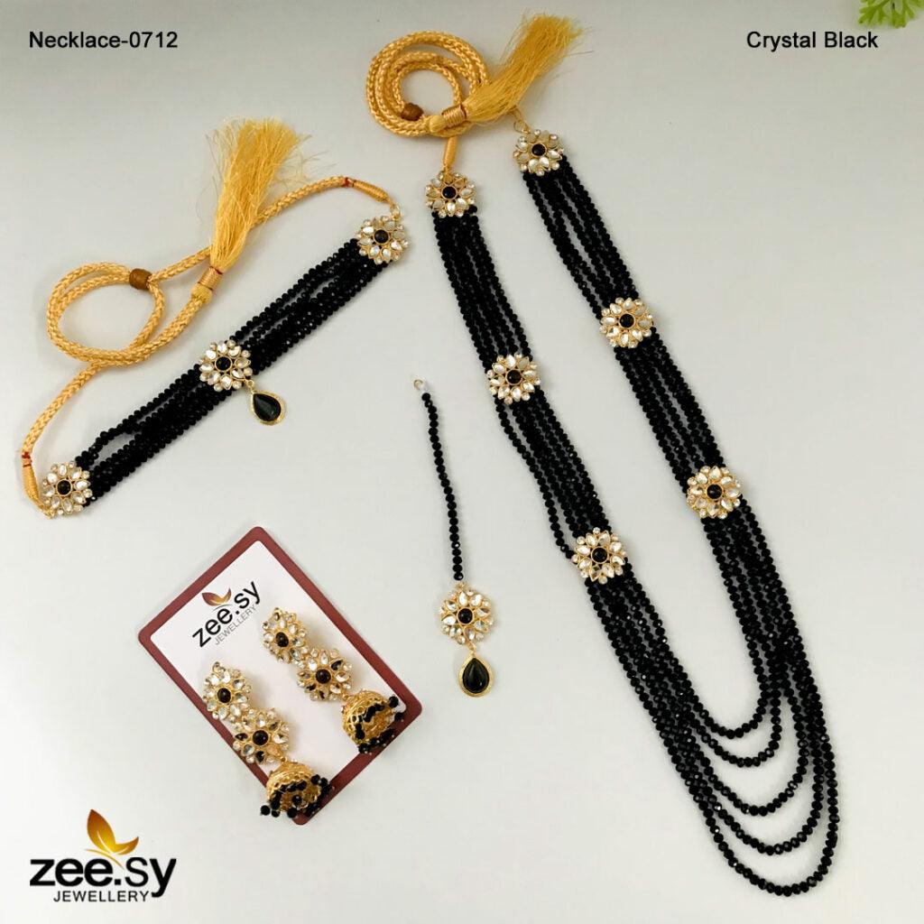 Mala Necklace-0712 - by - Libasekhas UK - Registered Vendor of : Zeesy - 100% Original Designer Dresss