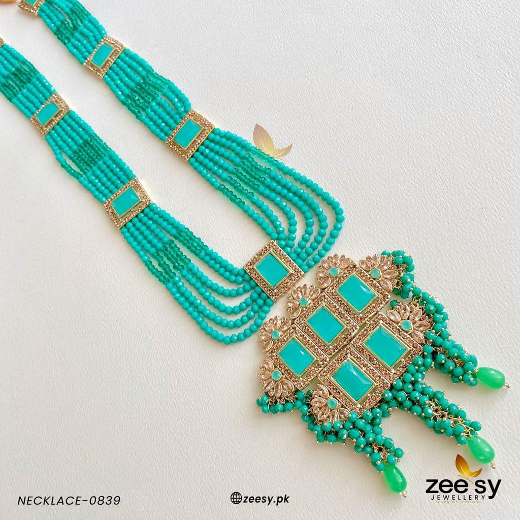 Mala Necklace-0839 - by - Libasekhas UK - Registered Vendor of : Zeesy - 100% Original Designer Dresss