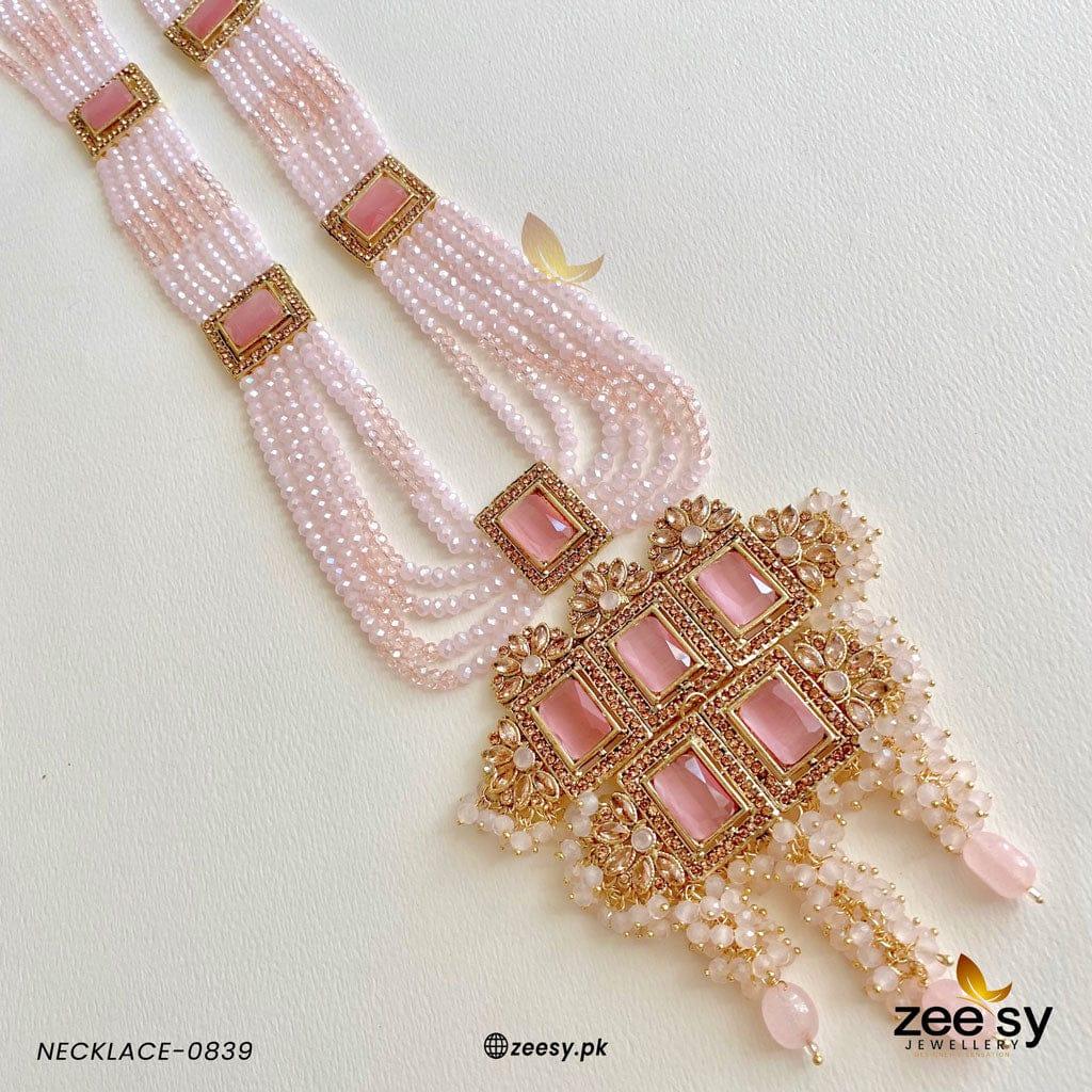 Mala Necklace-0839 - by - Libasekhas UK - Registered Vendor of : Zeesy - 100% Original Designer Dresss