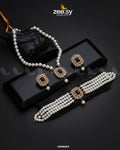 Mala Necklace-0850 - by - Libasekhas UK - Registered Vendor of : Zeesy - 100% Original Designer Dresss