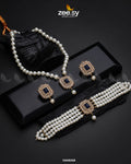 Mala Necklace-0850 - by - Libasekhas UK - Registered Vendor of : Zeesy - 100% Original Designer Dresss