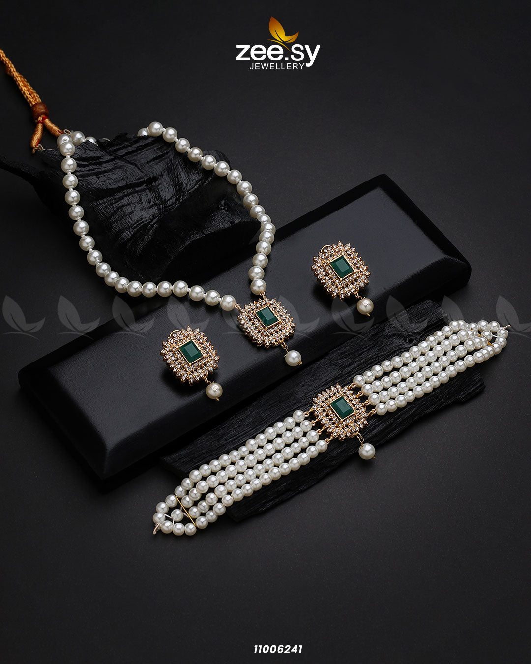 Mala Necklace-0850 - by - Libasekhas UK - Registered Vendor of : Zeesy - 100% Original Designer Dresss