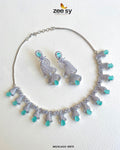 Necklace-0173 - by - Libasekhas UK - Registered Vendor of : Zeesy - 100% Original Designer Dresss