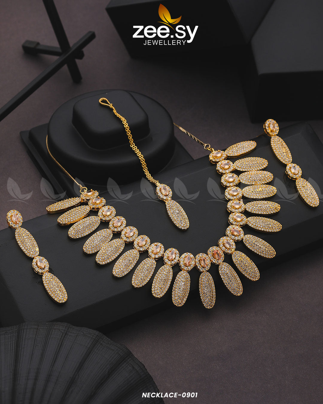 Necklace-0901 - by - Libasekhas UK - Registered Vendor of : Zeesy - 100% Original Designer Dresss