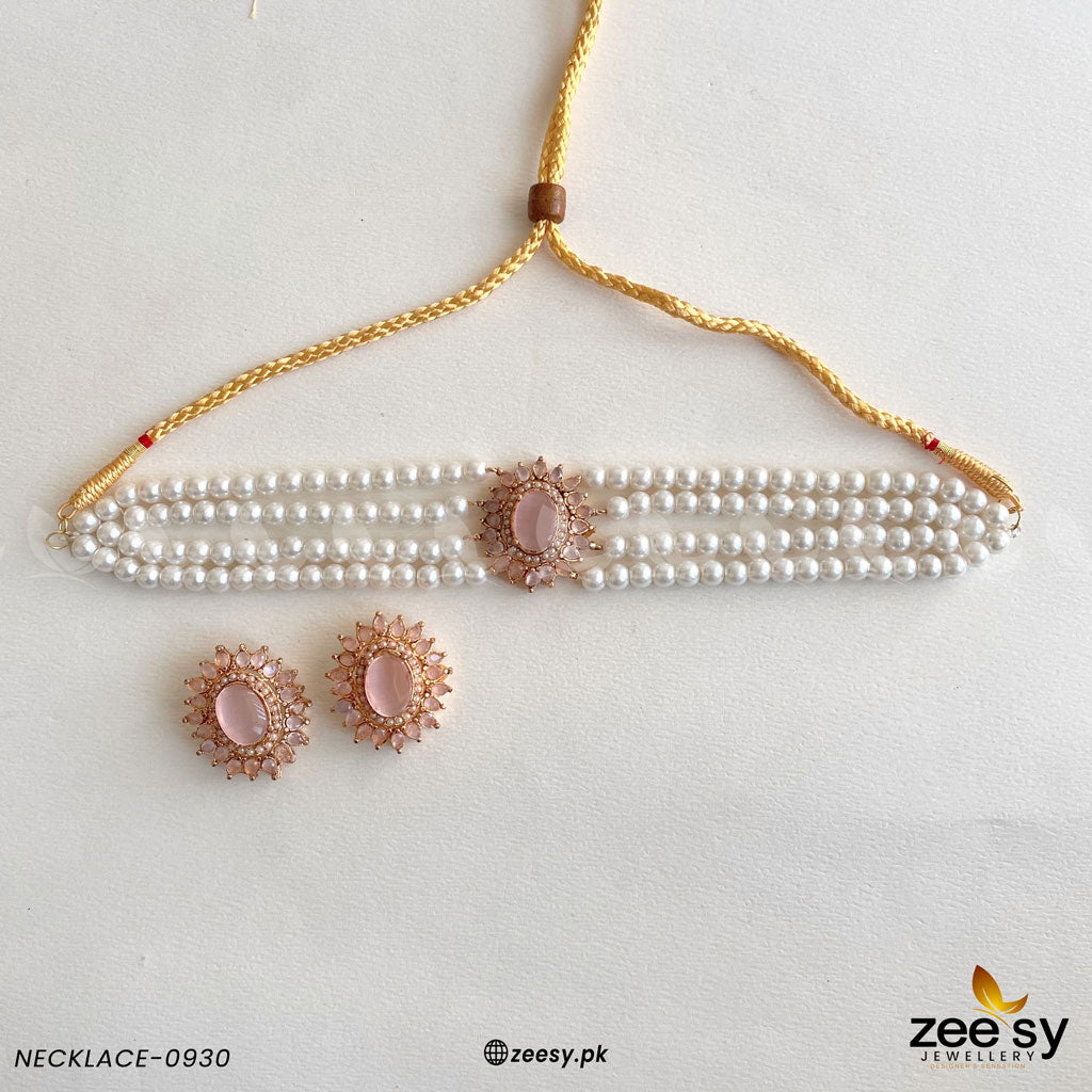 Necklace-0930 - by - Libasekhas UK - Registered Vendor of : Zeesy - 100% Original Designer Dresss