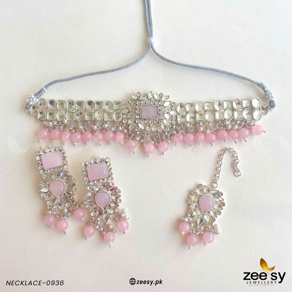 Necklace-0936 - by - Libasekhas UK - Registered Vendor of : Zeesy - 100% Original Designer Dresss