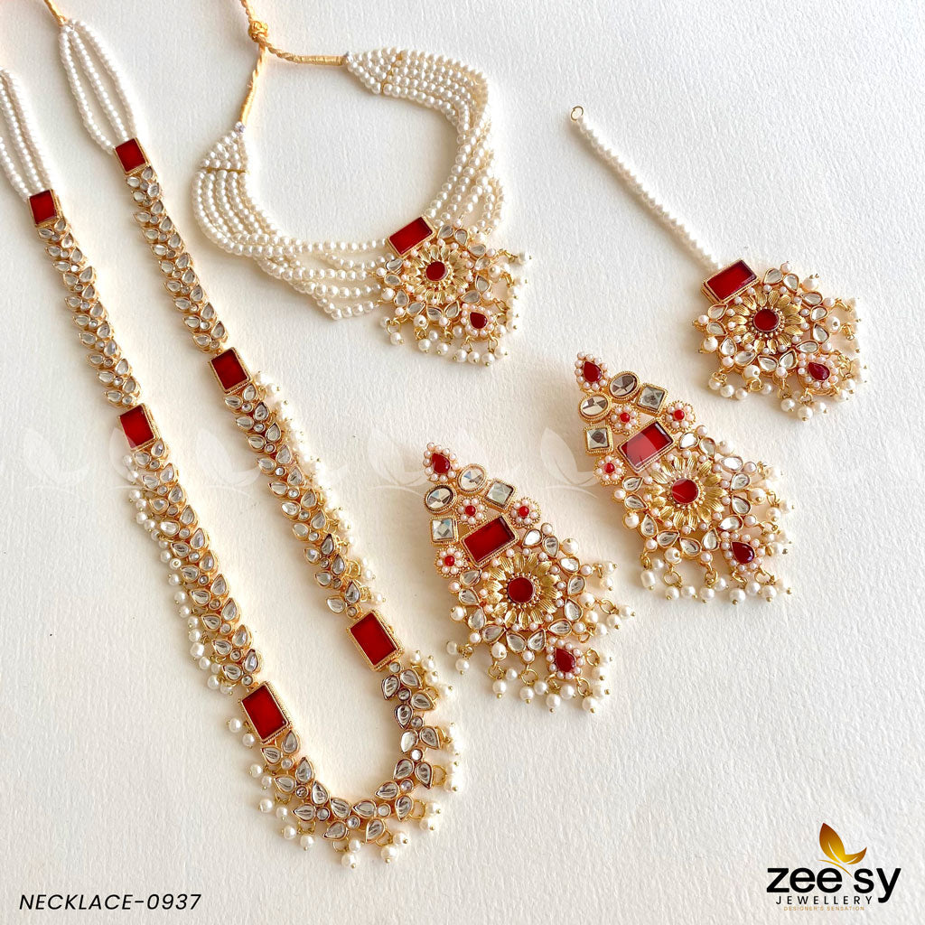 Mala Necklace-0937 - by - Libasekhas UK - Registered Vendor of : Zeesy - 100% Original Designer Dresss