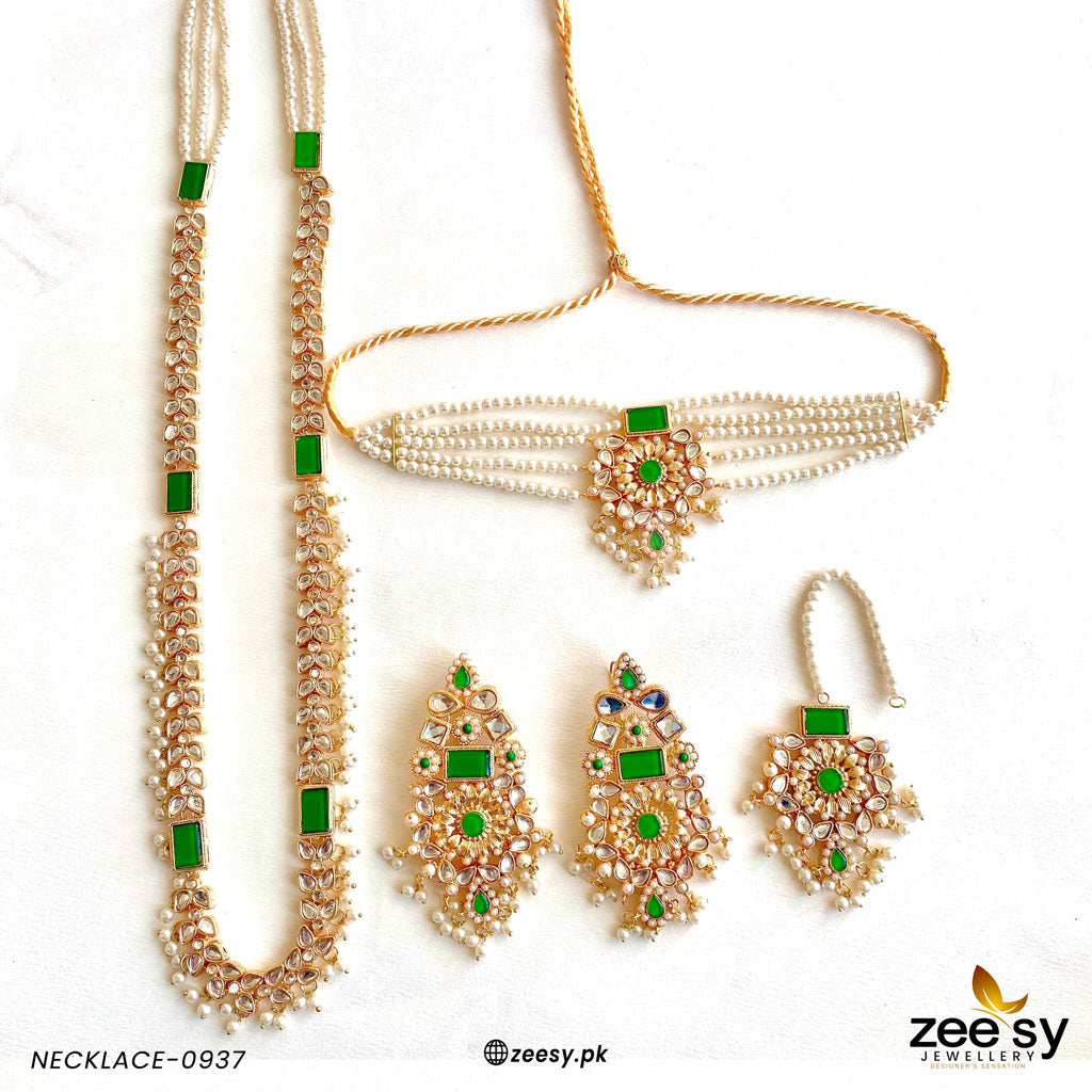 Mala Necklace-0937 - by - Libasekhas UK - Registered Vendor of : Zeesy - 100% Original Designer Dresss