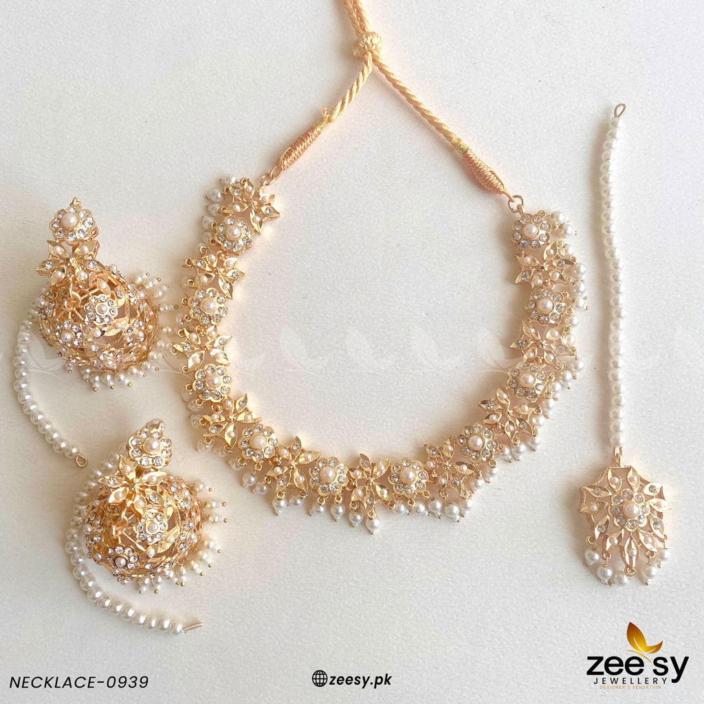 Necklace-0939 - by - Libasekhas UK - Registered Vendor of : Zeesy - 100% Original Designer Dresss