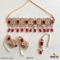Necklace Set-0940 - by - Libasekhas UK - Registered Vendor of : Zeesy - 100% Original Designer Dresss