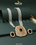 Gajra Pearl Mala - by - Libasekhas UK - Registered Vendor of : Zeesy - 100% Original Designer Dresss