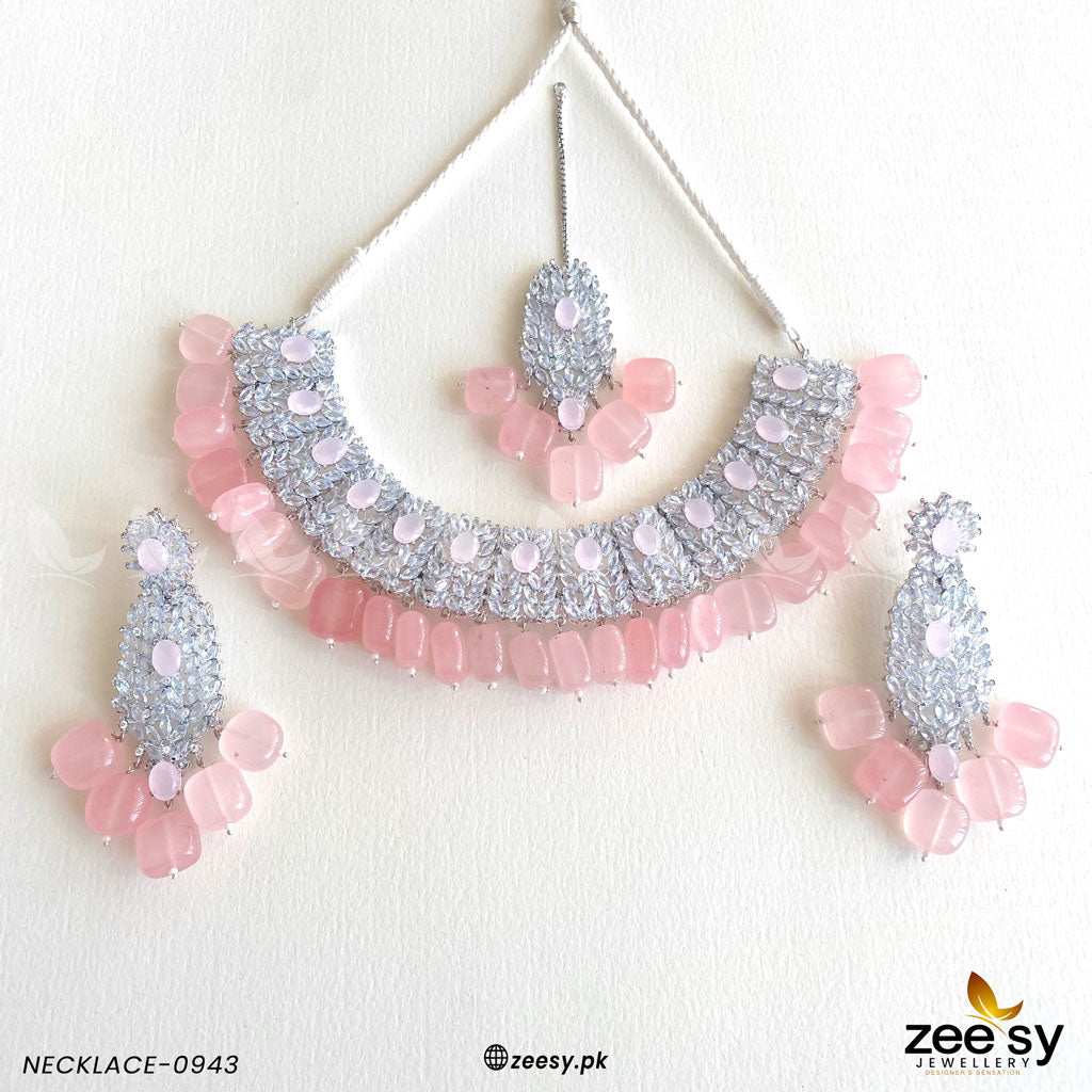 Necklace-0943 - by - Libasekhas UK - Registered Vendor of : Zeesy - 100% Original Designer Dresss