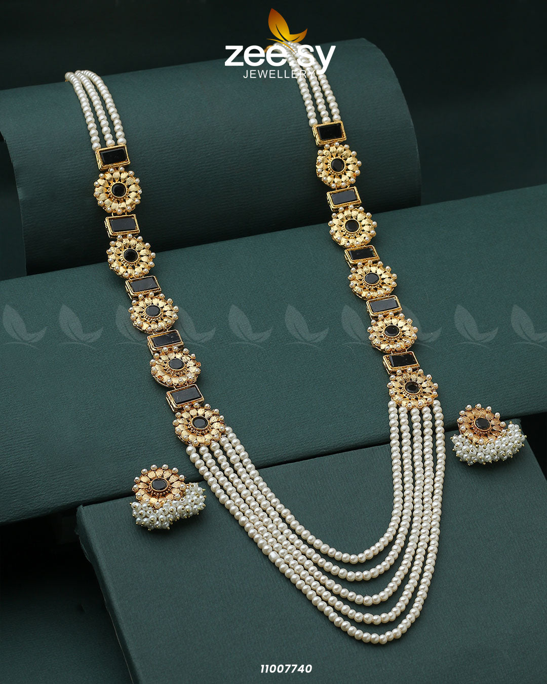 Mala Necklace-0944 - by - Libasekhas UK - Registered Vendor of : Zeesy - 100% Original Designer Dresss