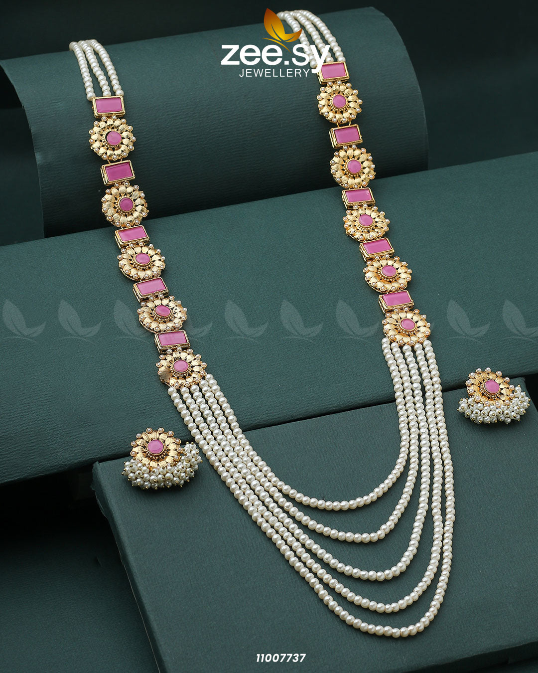 Mala Necklace-0944 - by - Libasekhas UK - Registered Vendor of : Zeesy - 100% Original Designer Dresss