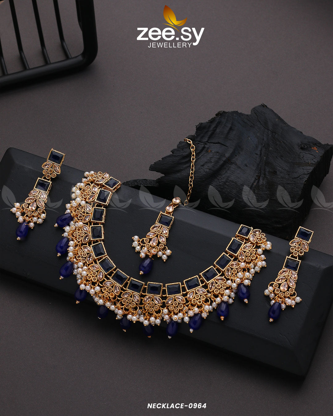 Necklace-0964 - by - Libasekhas UK - Registered Vendor of : Zeesy - 100% Original Designer Dresss