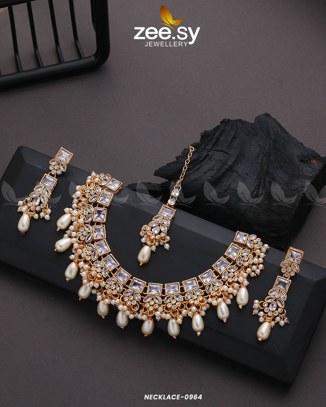 Necklace-0964 - by - Libasekhas UK - Registered Vendor of : Zeesy - 100% Original Designer Dresss