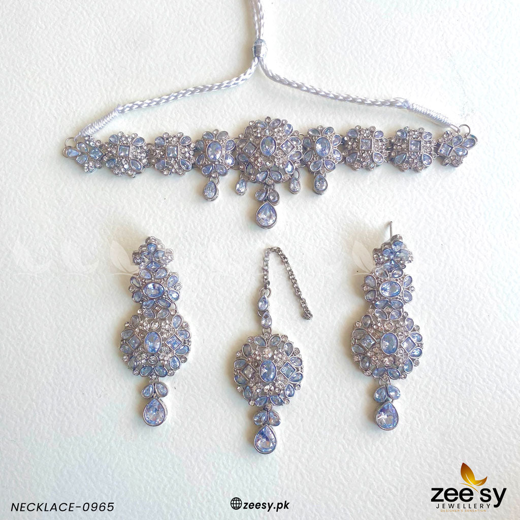 Necklace-0965 - by - Libasekhas UK - Registered Vendor of : Zeesy - 100% Original Designer Dresss