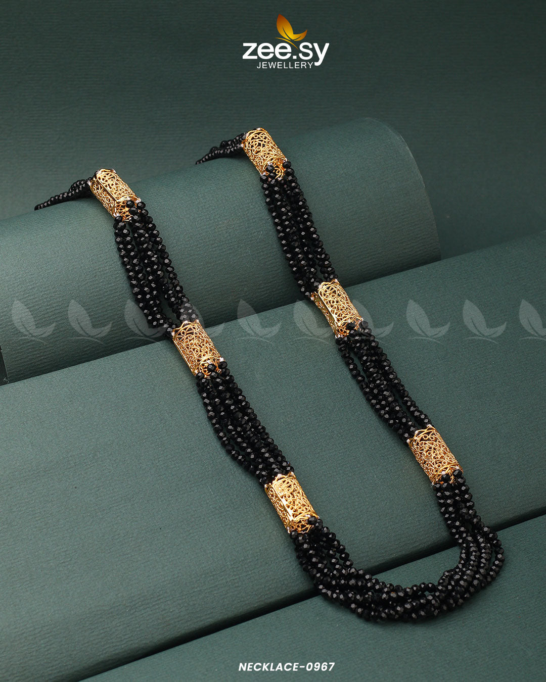 Mala Necklace-0967 - by - Libasekhas UK - Registered Vendor of : Zeesy - 100% Original Designer Dresss