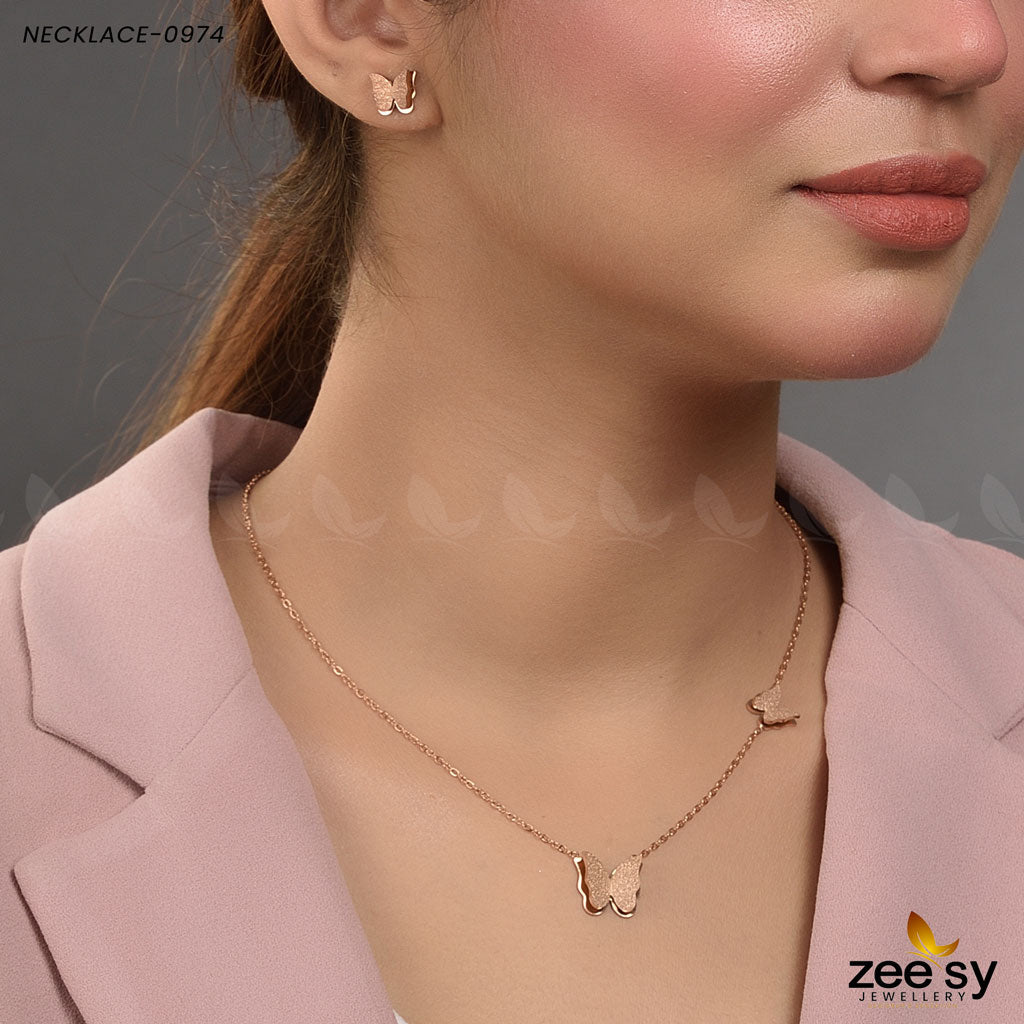 Necklace-0974 - by - Libasekhas UK - Registered Vendor of : Zeesy - 100% Original Designer Dresss