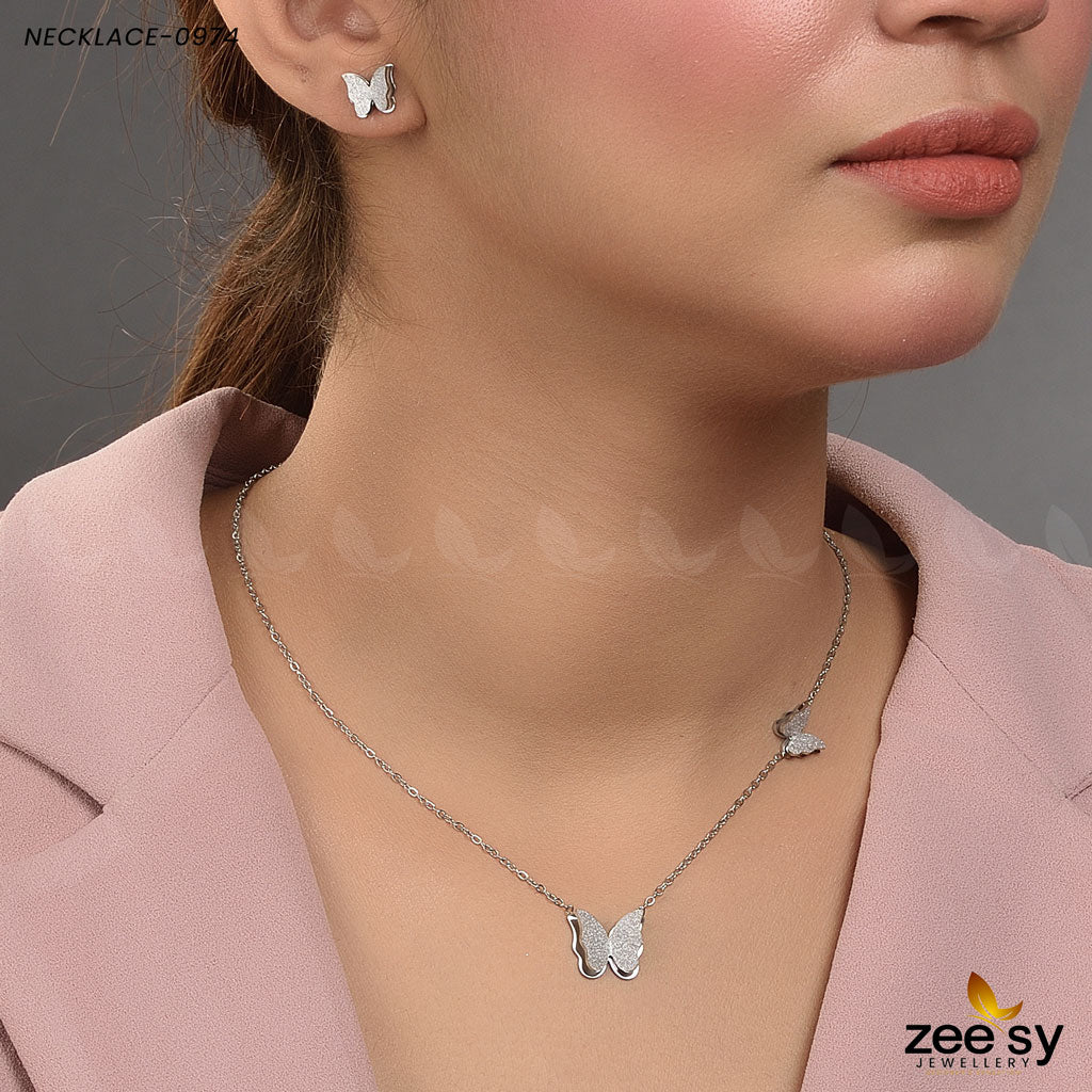 Necklace-0974 - by - Libasekhas UK - Registered Vendor of : Zeesy - 100% Original Designer Dresss