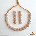 Necklace-0985 - by - Libasekhas UK - Registered Vendor of : Zeesy - 100% Original Designer Dresss