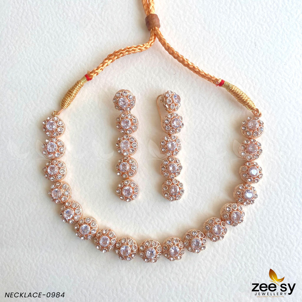 Necklace-0985 - by - Libasekhas UK - Registered Vendor of : Zeesy - 100% Original Designer Dresss