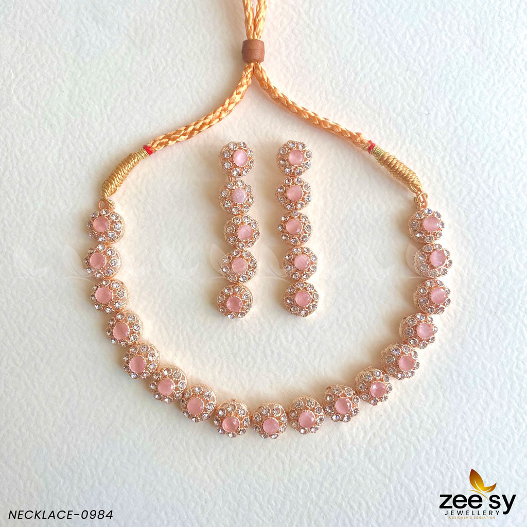Necklace-0985 - by - Libasekhas UK - Registered Vendor of : Zeesy - 100% Original Designer Dresss