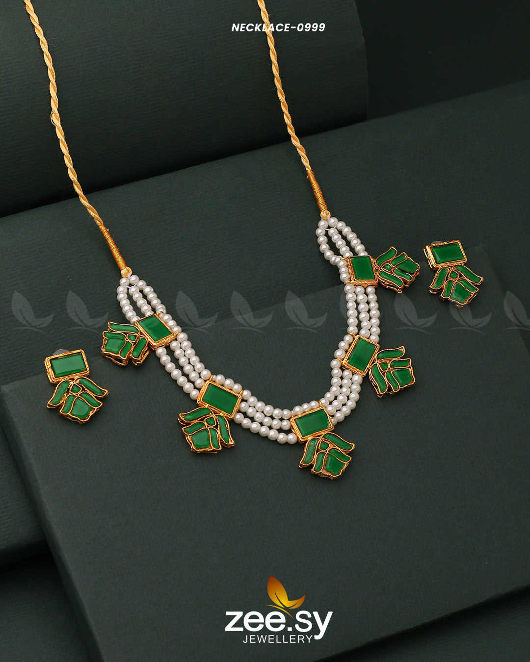 Necklace-0999 - by - Libasekhas UK - Registered Vendor of : Zeesy - 100% Original Designer Dresss