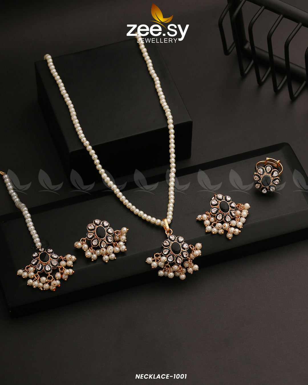 Necklace-1001 - by - Libasekhas UK - Registered Vendor of : Zeesy - 100% Original Designer Dresss