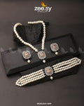 Necklace-1005 - by - Libasekhas UK - Registered Vendor of : Zeesy - 100% Original Designer Dresss