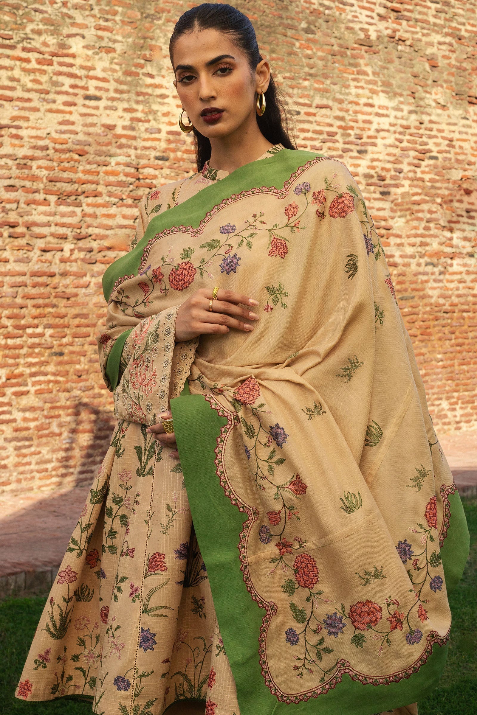 Zara Shahjahan | Winter 24 |  NEGAH-D3 - by - Libasekhas UK - Registered Vendor of : Zara Shahjahan - 100% Original Designer Dresss