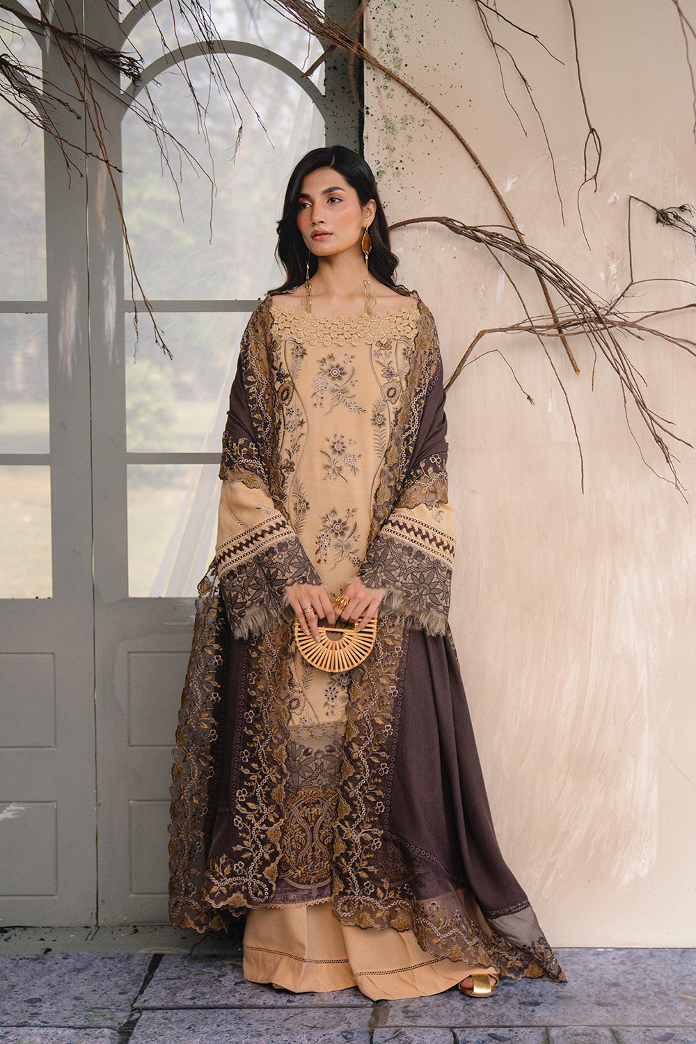 Saira Rizwan | Winter 2024 | NERIA-SRW24-07 - by - Libasekhas UK - Registered Vendor of : Saira Rizwan - 100% Original Designer Dresss