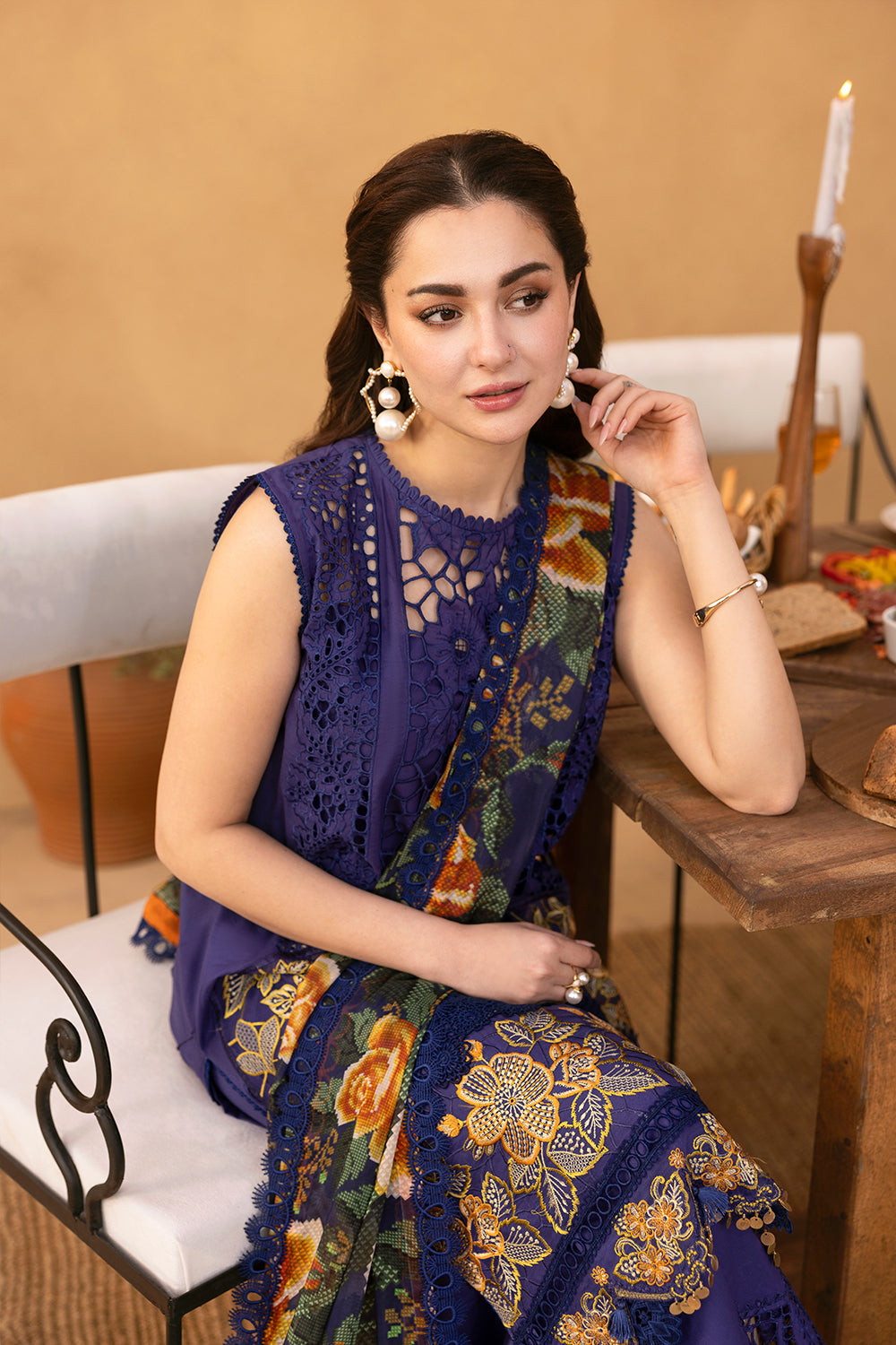 Saira Rizwan | Luxury Lawn 25 | AIMEE-SRL25-01 - by - Libasekhas UK - Registered Vendor of : Saira Rizwan - 100% Original Designer Dresss