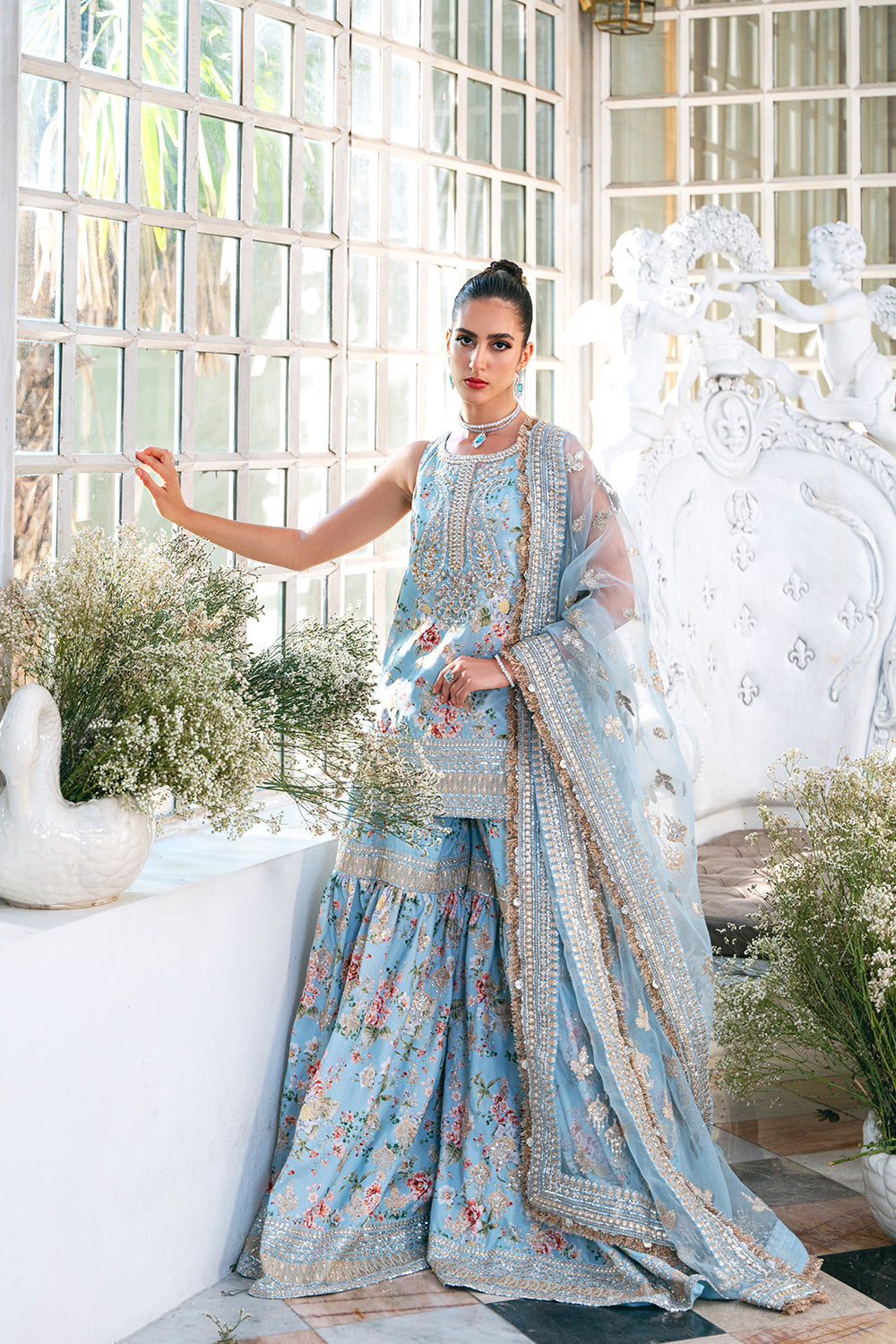 Saira Rizwan | Naqsh Festive | SRN24-05 Edwina - by - Libasekhas UK - Registered Vendor of : Saira Rizwan - 100% Original Designer Dresss