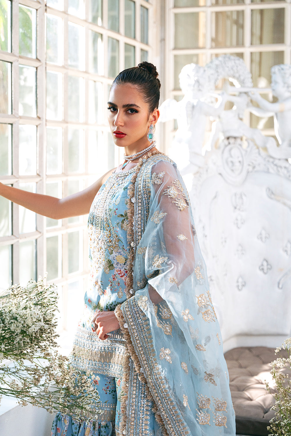 Saira Rizwan | Naqsh Festive | SRN24-05 Edwina - by - Libasekhas UK - Registered Vendor of : Saira Rizwan - 100% Original Designer Dresss