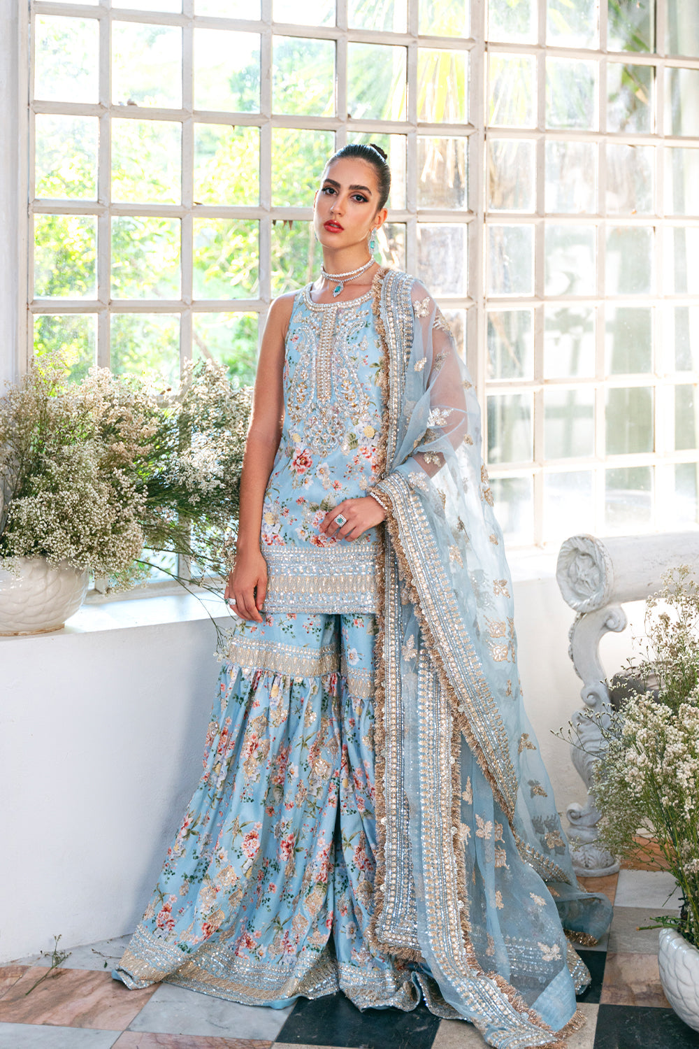 Saira Rizwan | Naqsh Festive | SRN24-05 Edwina - by - Libasekhas UK - Registered Vendor of : Saira Rizwan - 100% Original Designer Dresss