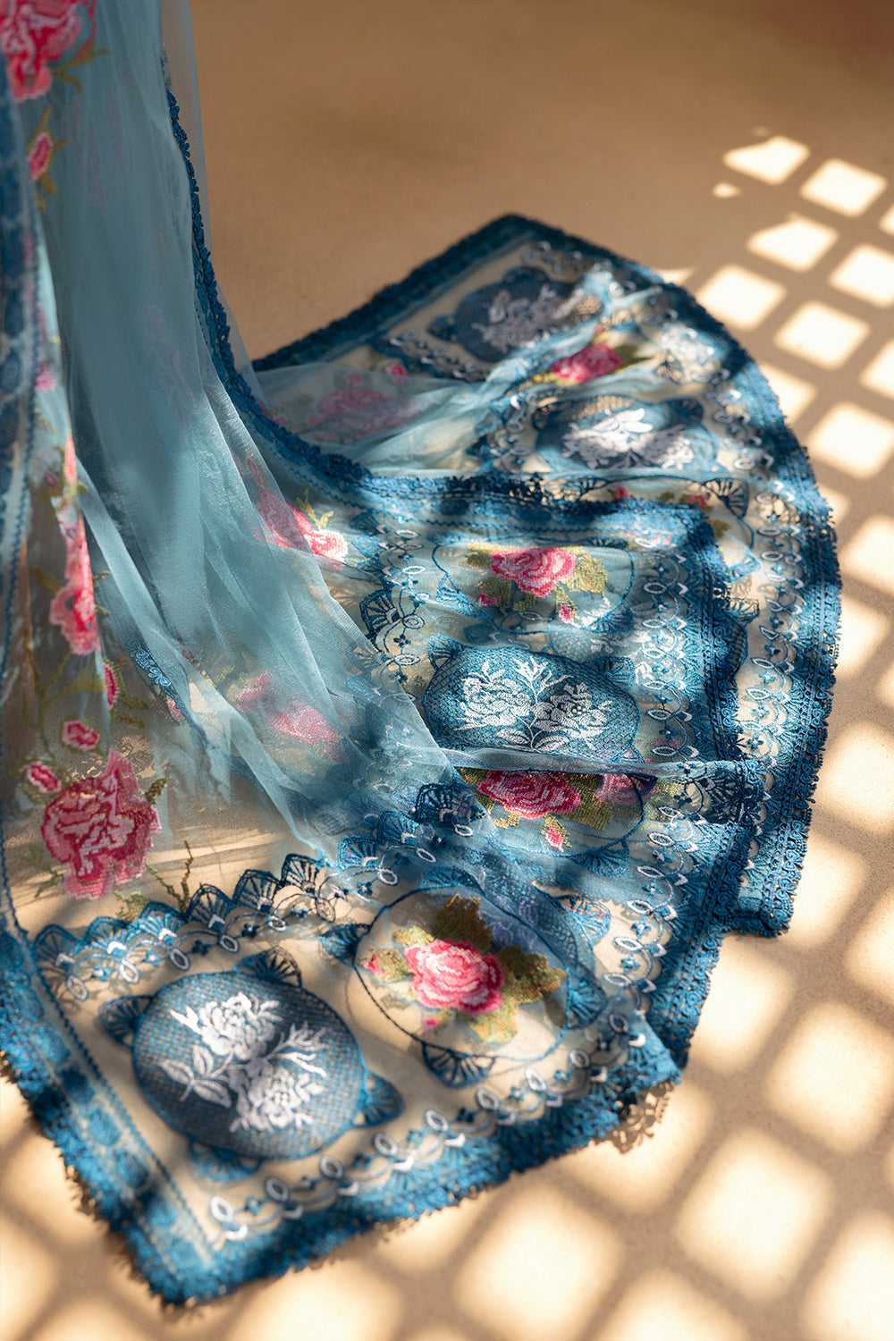 Saira Rizwan | Luxury Lawn 25 | ALMA-SRL25-12 - by - Libasekhas UK - Registered Vendor of : Saira Rizwan - 100% Original Designer Dresss