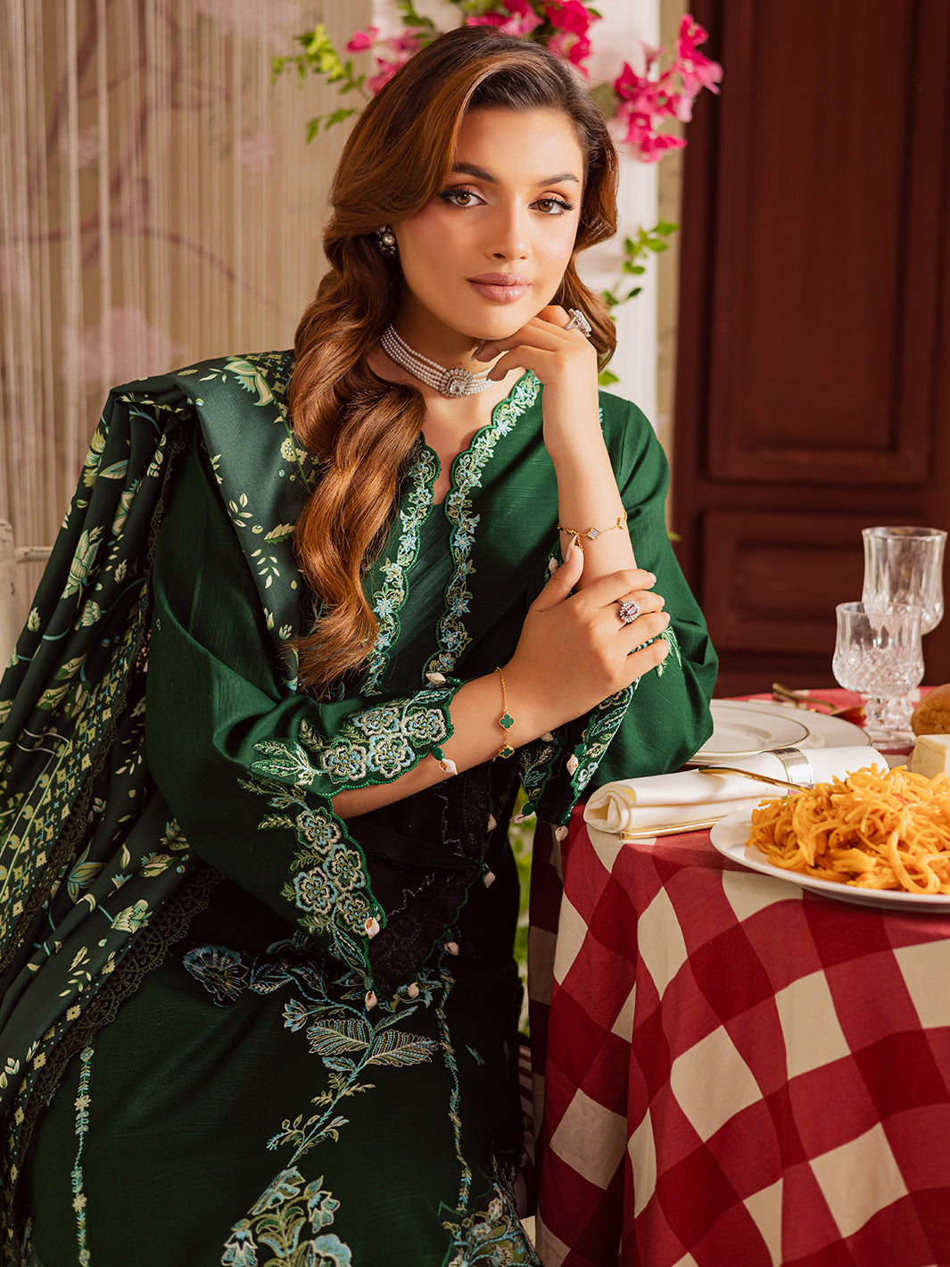 Mahnur | Nova Khaddar 25 | NK - 03 - by Libasekhas UK - Registered Vendor of : Mahnur - 100% Original Designer Dress
