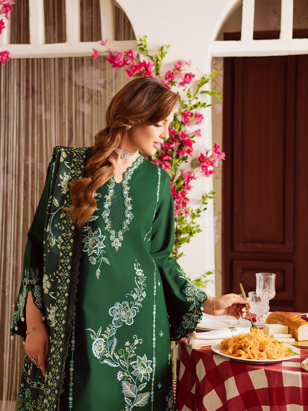 Mahnur | Nova Khaddar 25 | NK - 03 - by Libasekhas UK - Registered Vendor of : Mahnur - 100% Original Designer Dress