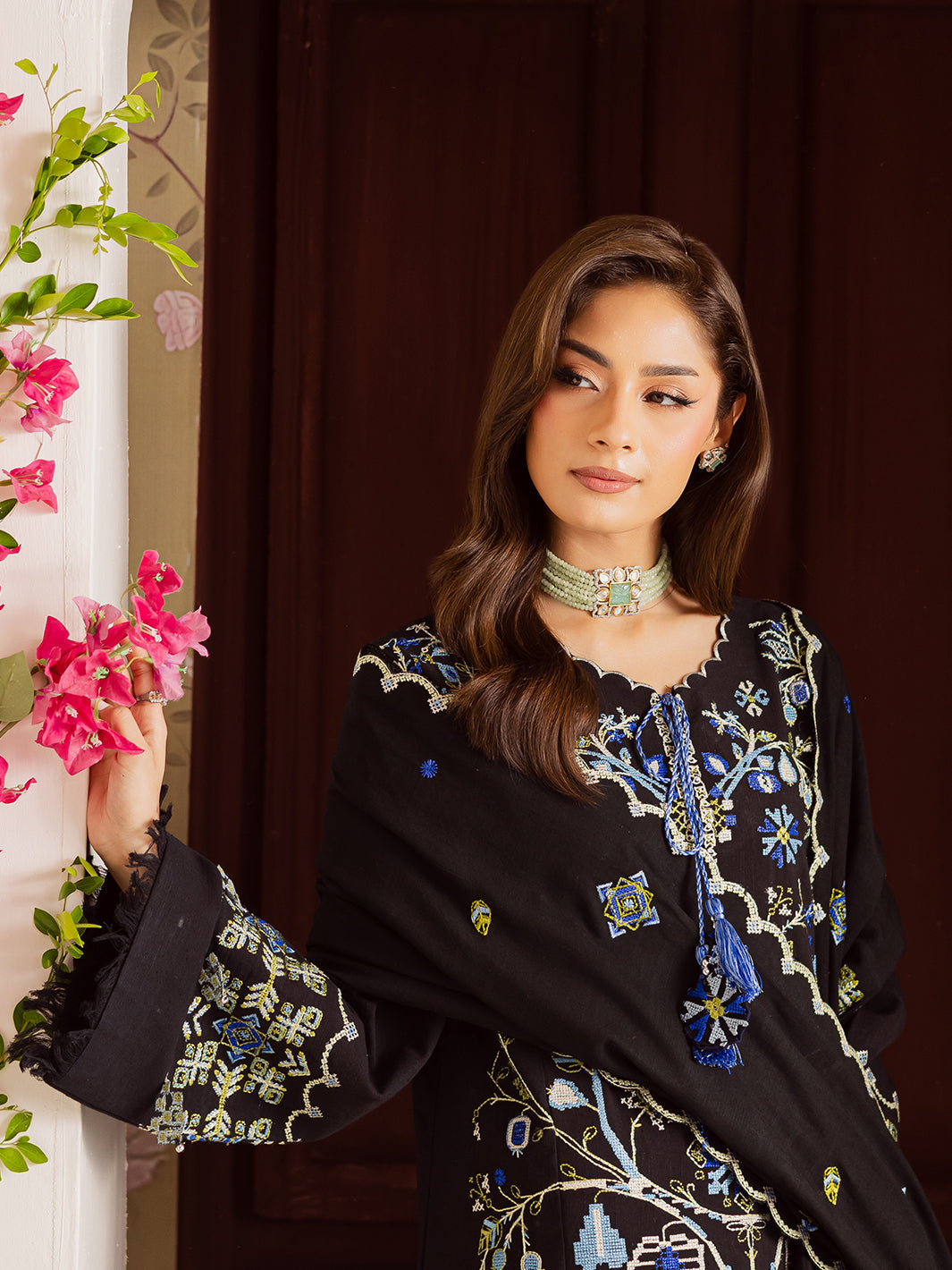 Mahnur | Nova Khaddar 25 | NK - 04 - by Libasekhas UK - Registered Vendor of : Mahnur - 100% Original Designer Dress