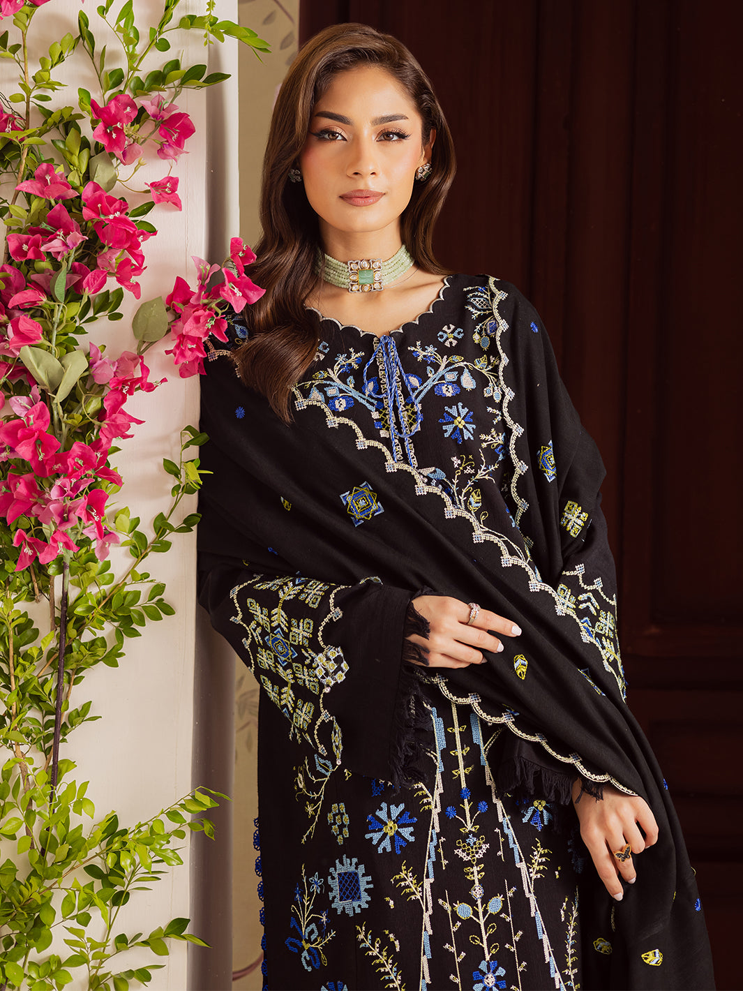 Mahnur | Nova Khaddar 25 | NK - 04 - by Libasekhas UK - Registered Vendor of : Mahnur - 100% Original Designer Dress