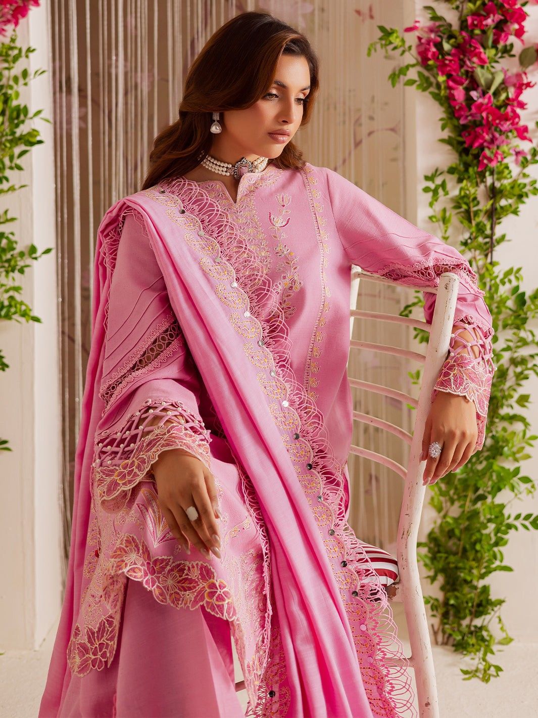 Mahnur | Nova Khaddar 25 | NK - 05 - by Libasekhas UK - Registered Vendor of : Mahnur - 100% Original Designer Dress