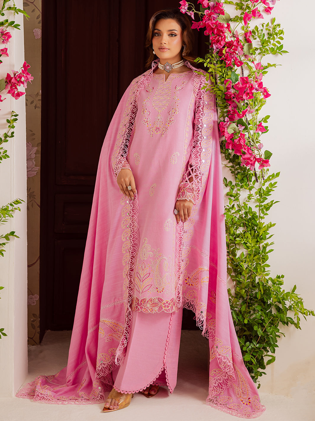 Mahnur | Nova Khaddar 25 | NK - 05 - by Libasekhas UK - Registered Vendor of : Mahnur - 100% Original Designer Dress