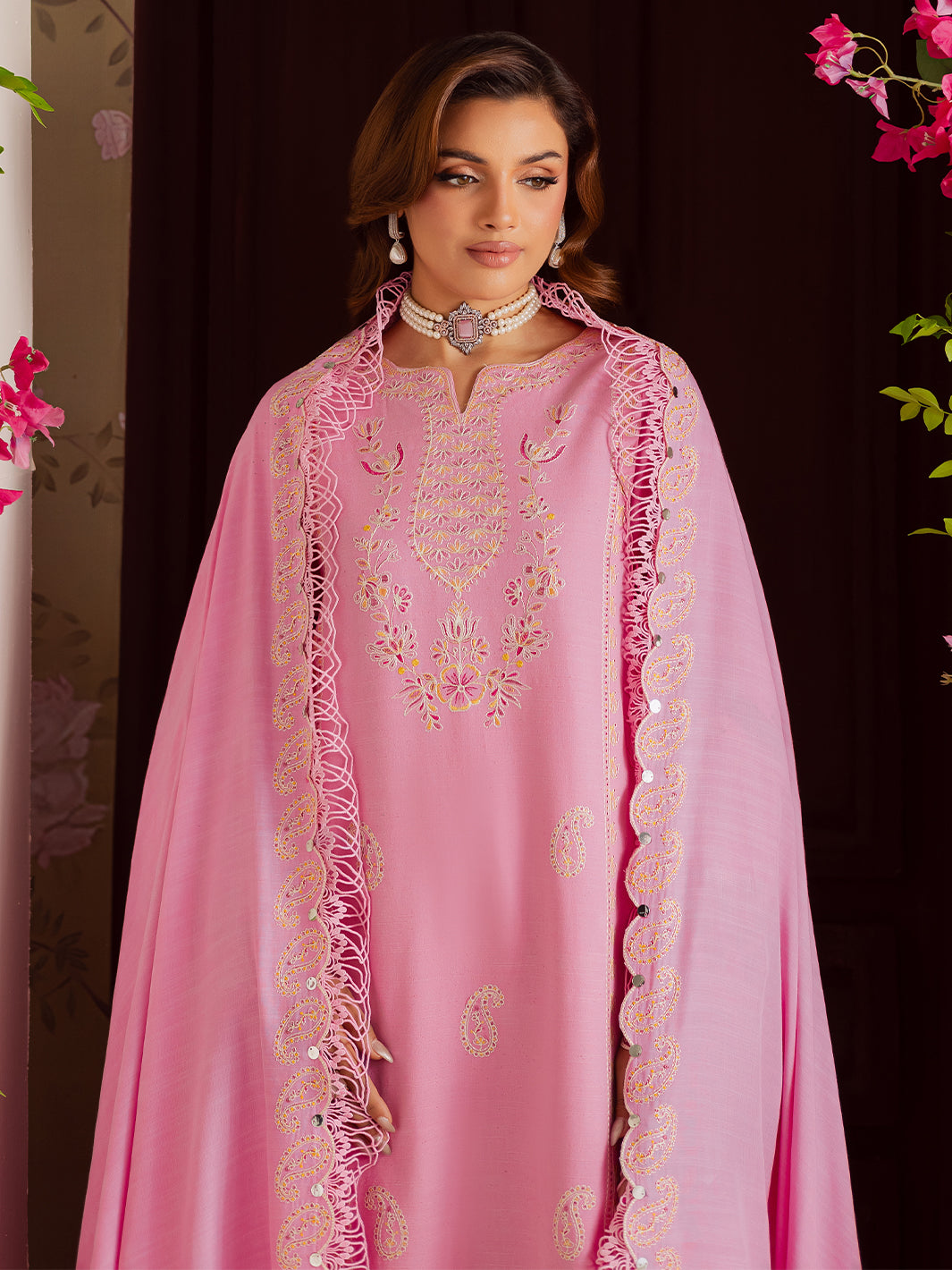 Mahnur | Nova Khaddar 25 | NK - 05 - by Libasekhas UK - Registered Vendor of : Mahnur - 100% Original Designer Dress