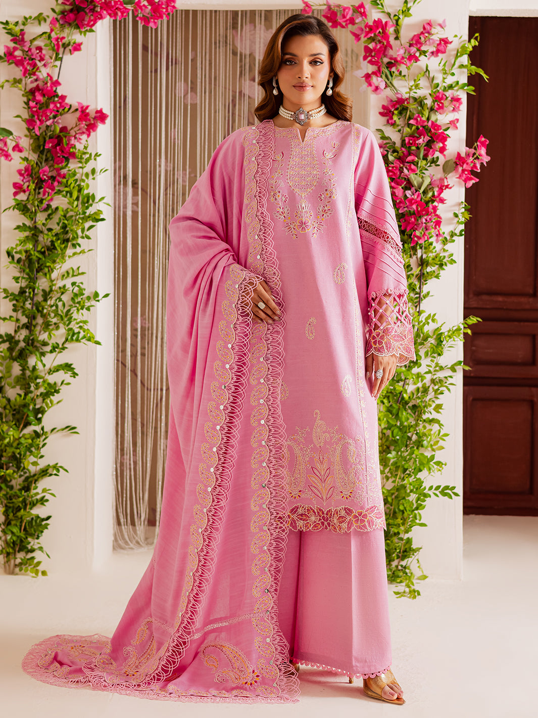 Mahnur | Nova Khaddar 25 | NK - 05 - by Libasekhas UK - Registered Vendor of : Mahnur - 100% Original Designer Dress