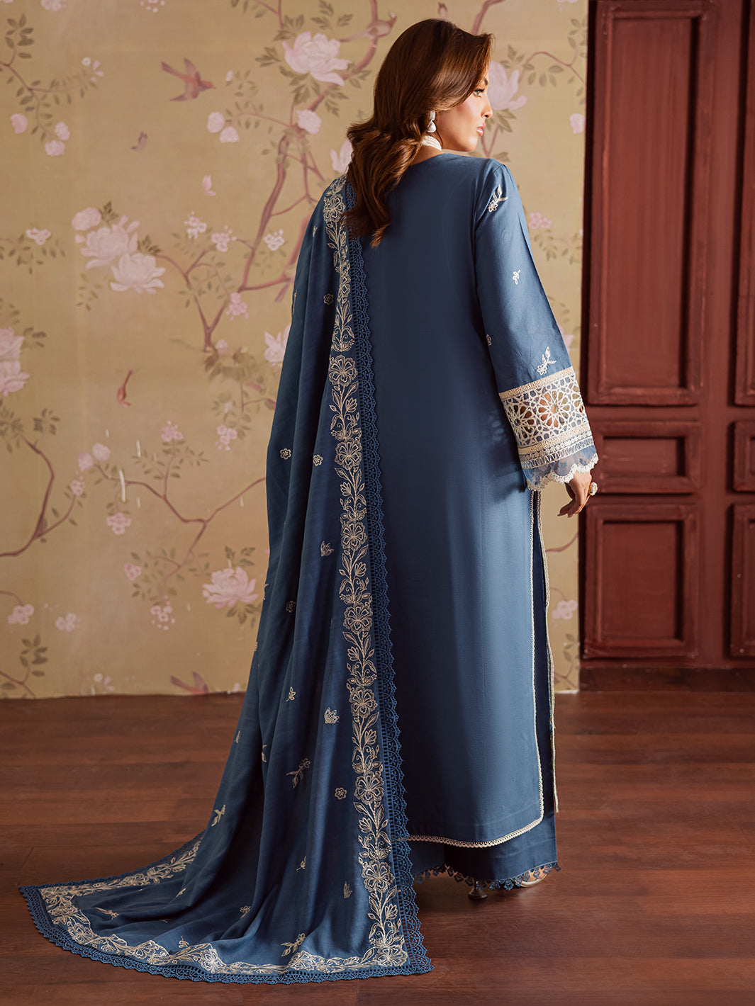 Mahnur | Nova Khaddar 25 | NK - 07 - by Libasekhas UK - Registered Vendor of : Mahnur - 100% Original Designer Dress